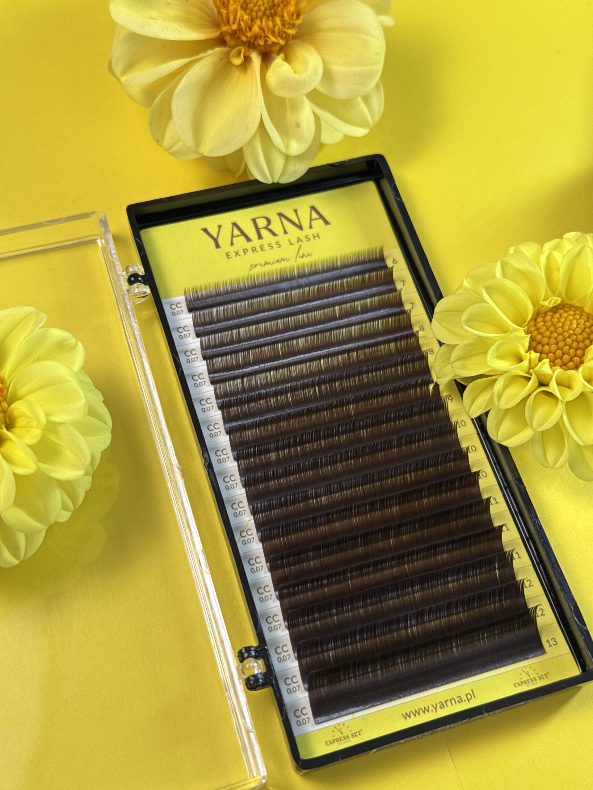 Rzęsy YARNA Express Lash 0,07 Dark Chocolate - różne warianty - obrazek 2
